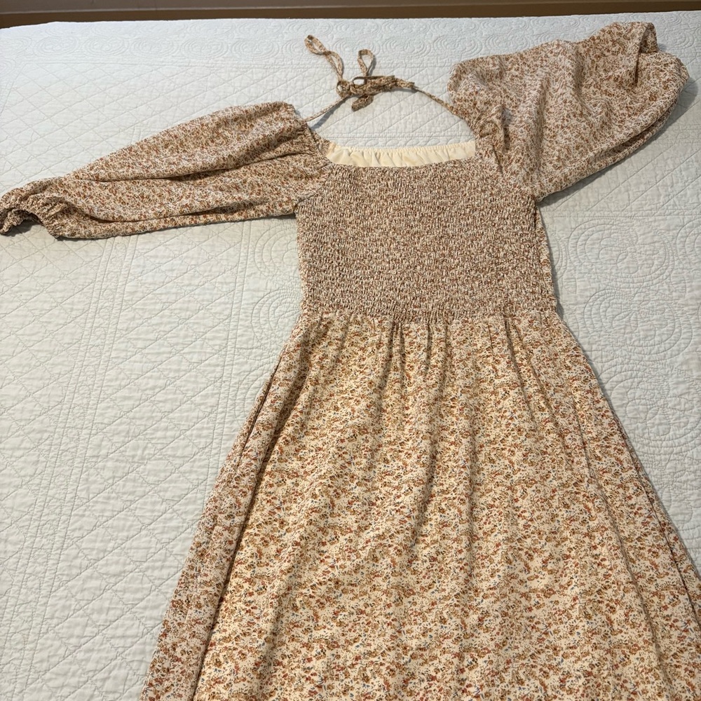 Bohme floral peasant dress. Size small. - Picture 3 of 11